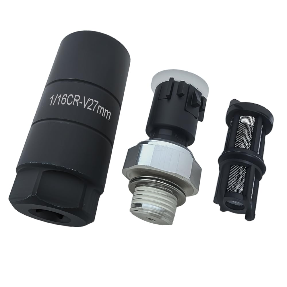 PS690 12673134 Oil Pressure Sensor & Socket for Chevy Silverado 1500 2500 3500 Express Avalanche Camaro Tahoe Colorado Cruze Equinox Suburban &GMC Savana Sierra Yukon Canyon Replaces 926041