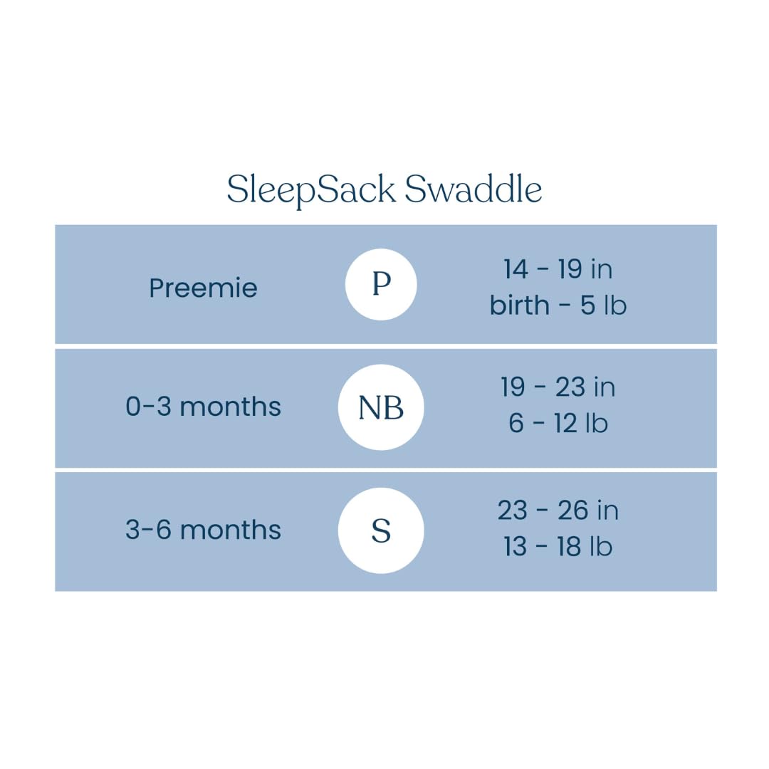 HALO 100% Cotton Sleepsack Swaddle, 3-Way Adjustable Wearable Blanket, TOG 1.5, Jungle, Small (Pack of 1)