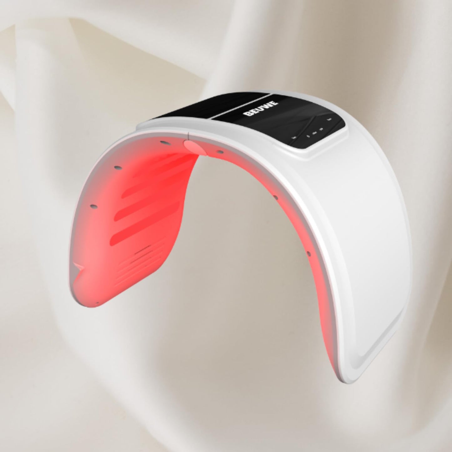 Beuwe Red-Light-for-Face,7 Colors LED Facial Mask Light Red Face Light Skin Care at Home