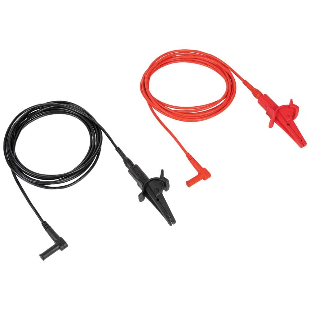 Heavy-Duty Alligator Clip Test Leads 10-Foot