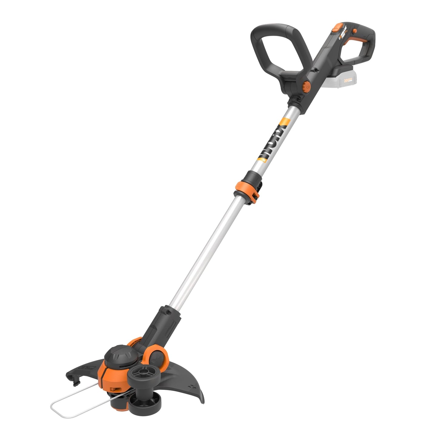 WORX WG163.9 20V Cordless Grass Trimmer/Edger with Command Feed, 12"