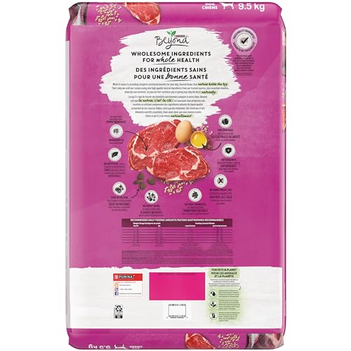 Beyond Simply Natural Dry Dog Food, Farm-Raised Beef, Barley & Free Run Egg - 9.5 kg Bag