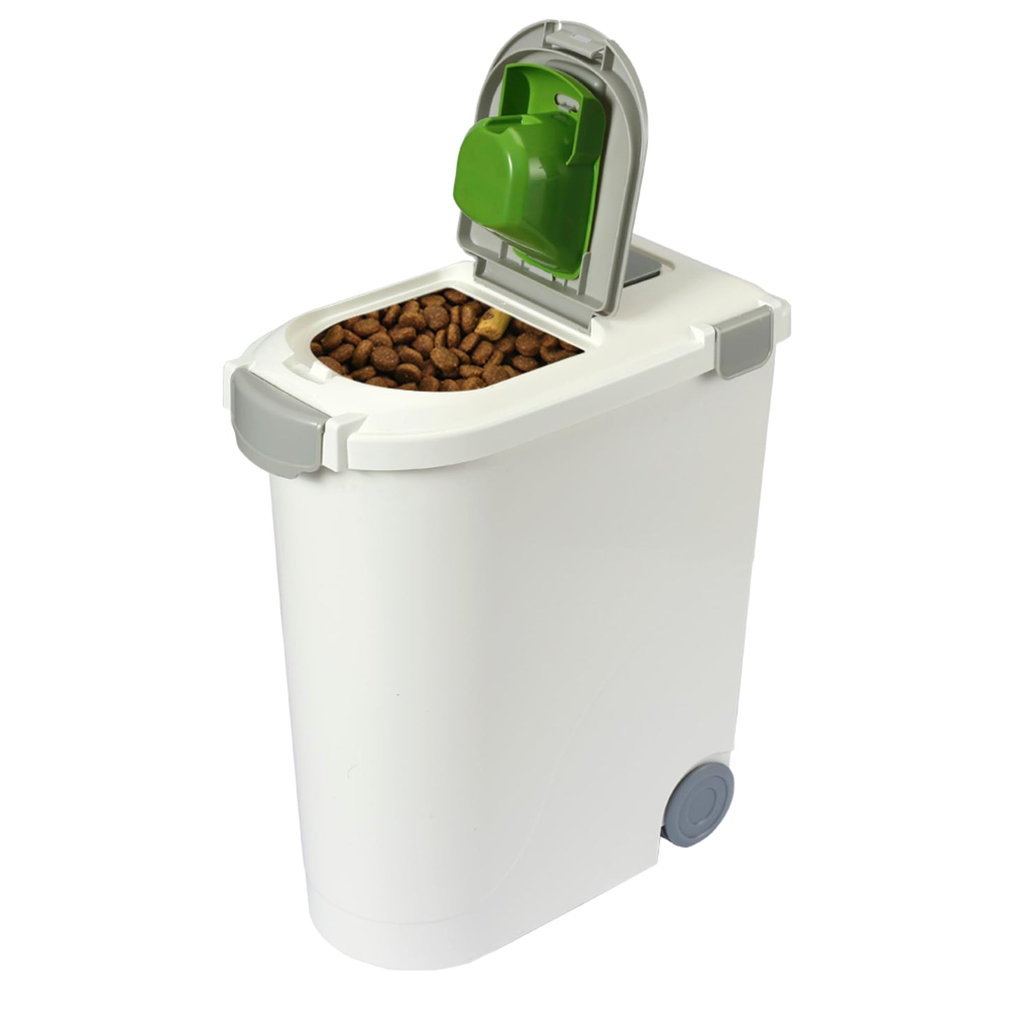 Ashfield & Harkness Airtight Pet Food Storage Container, up to 30 Lbs/ 36 Qt for Dog Cat Bird and Other Pet Food Storage, Easy Acces Including Scoup, Easy Access, Lightweight Keeps Pet Food Fresh