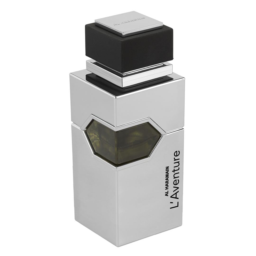 Al Haramain L'Aventure - Cologne for Men - Long Lasting Perfume for Men - Arabian Perfume - Men's Cologne - Amber Perfume with Bergamot - 200 ml
