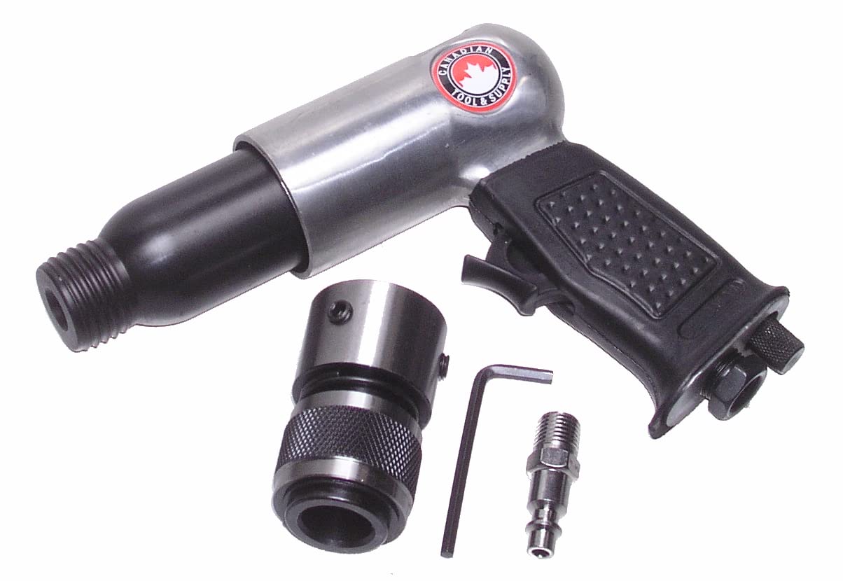 Canadian Tool and Supply 190mm Air Hammer w/Quick Change Chisel Retainer + Comfort Grip (AH-190-QC)