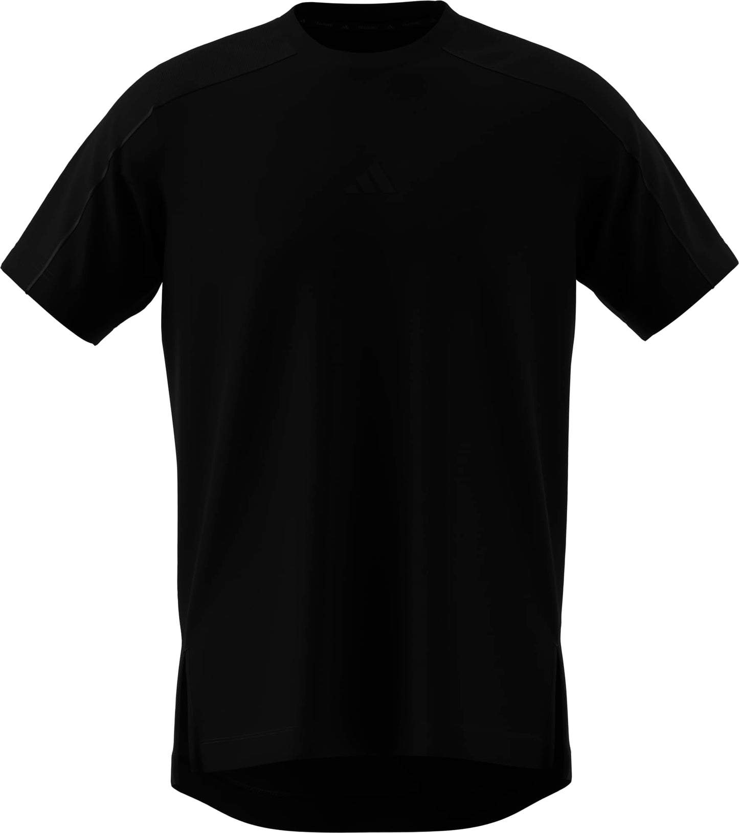 adidas Mens Adisoft T-Shirt Training,Black,Medium