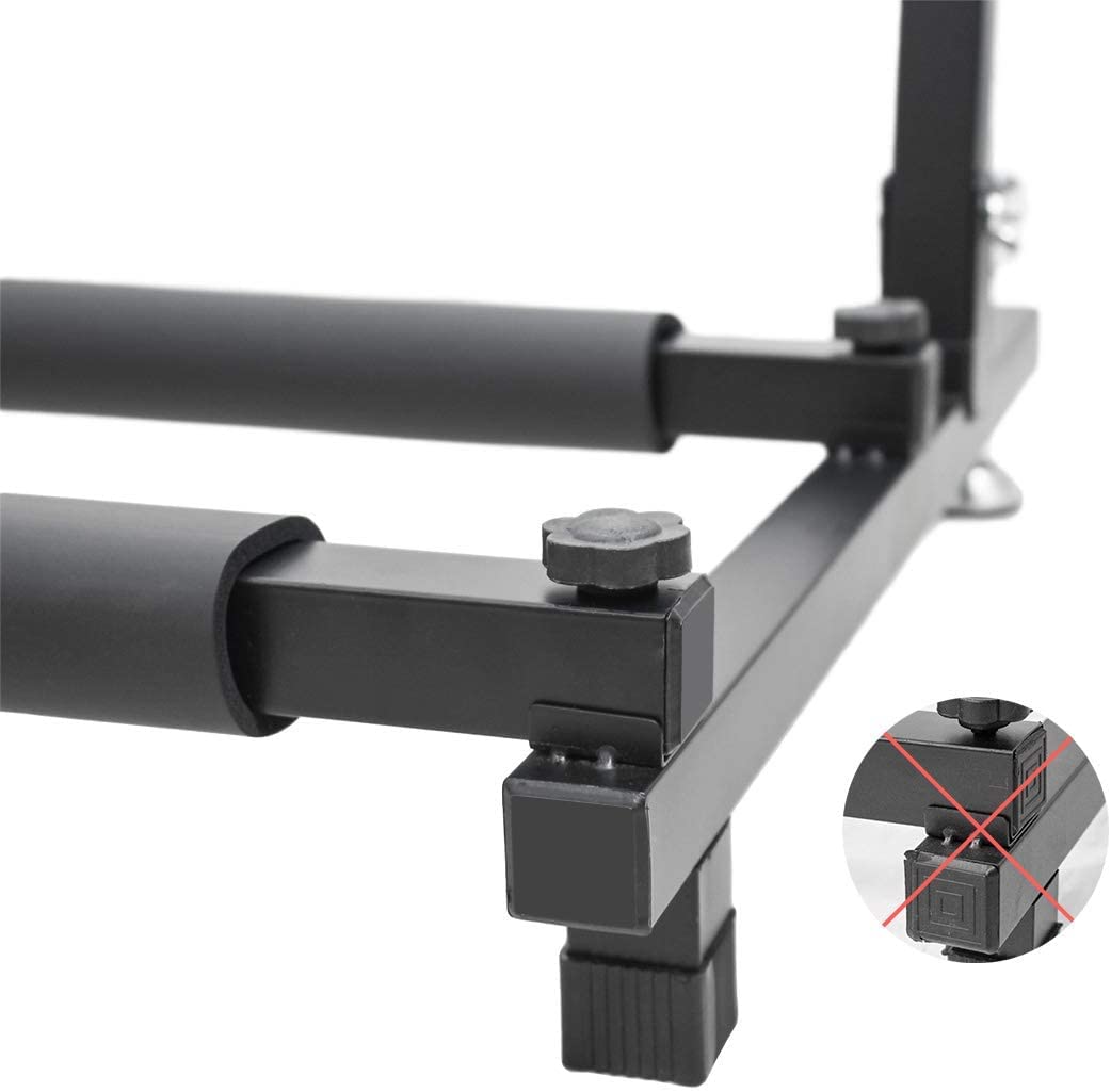 3-Space Foldable Universal Multi Guitar Stand - Guitar Stand Portable Collapsible Instrument Floor Guitar Rack Holder Foam Padding - For Acoustic, Electric, Bass Guitar & Guitar Bag/Case - (3 Guitar)