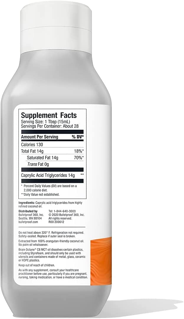 BulletProof brain octane 14 oz / 414 ml