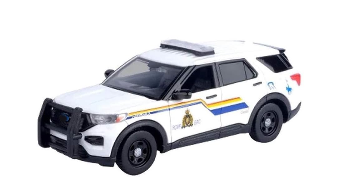 2022 RCMP Police Interceptor 1:43 Scale Diecast Model, Acrylic Case, Adult Collectible