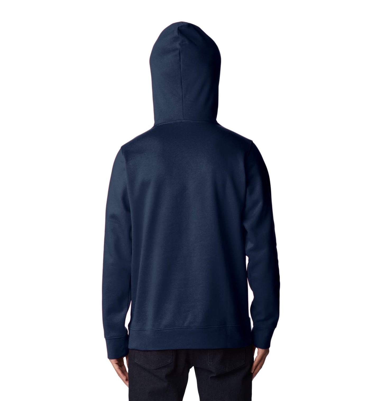 Columbia Men's Trek Hoodie, Collegiate Navy/CSC Sleeve Logo, Large