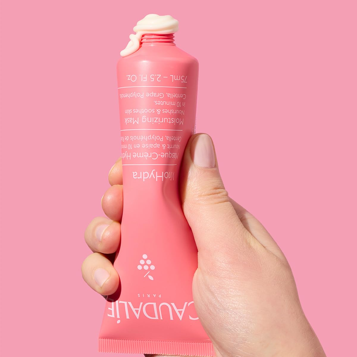 Caudalie VinoHydra Moisturizing Mask - 10 minutes Hydration Booster with Centella Asiatica 2.5 Fl. Oz.