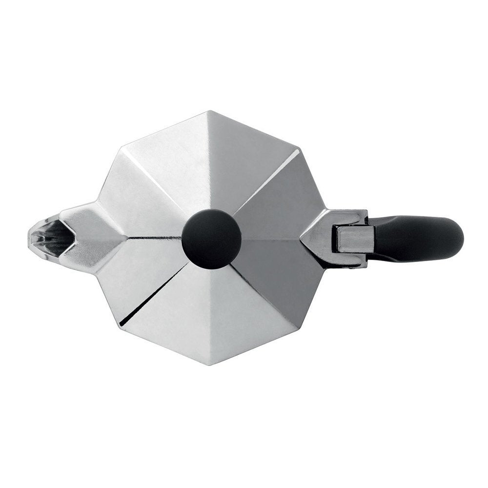 Bialetti - Moka Express: Iconic Stovetop Espresso Maker, Makes Real Italian Coffee, Moka Pot 3 Cups (4.3 Oz - 130 Ml), Aluminium, Silver