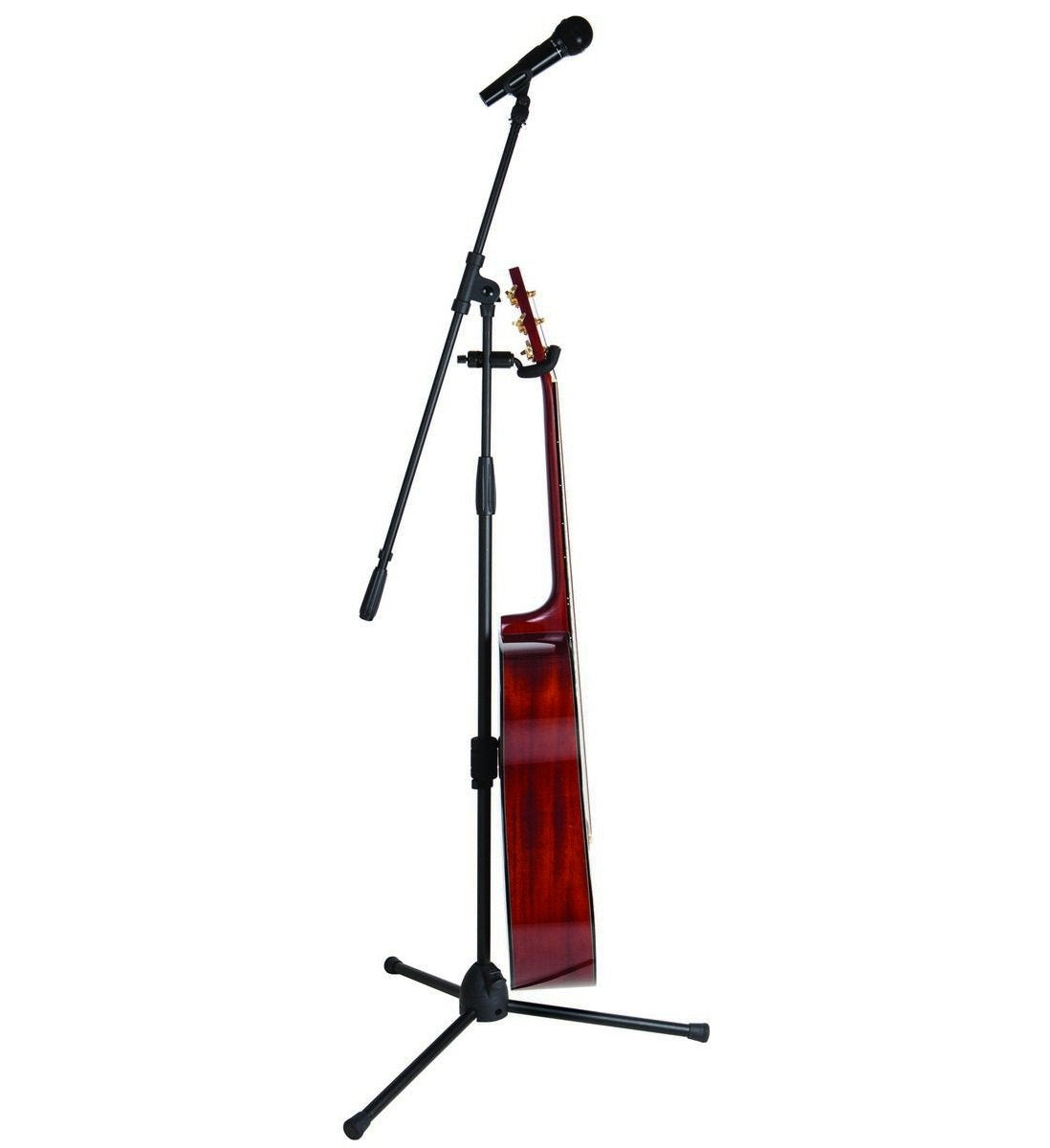OnStage GS7800 U-Mount Mic Stand Guitar Hanger, Black