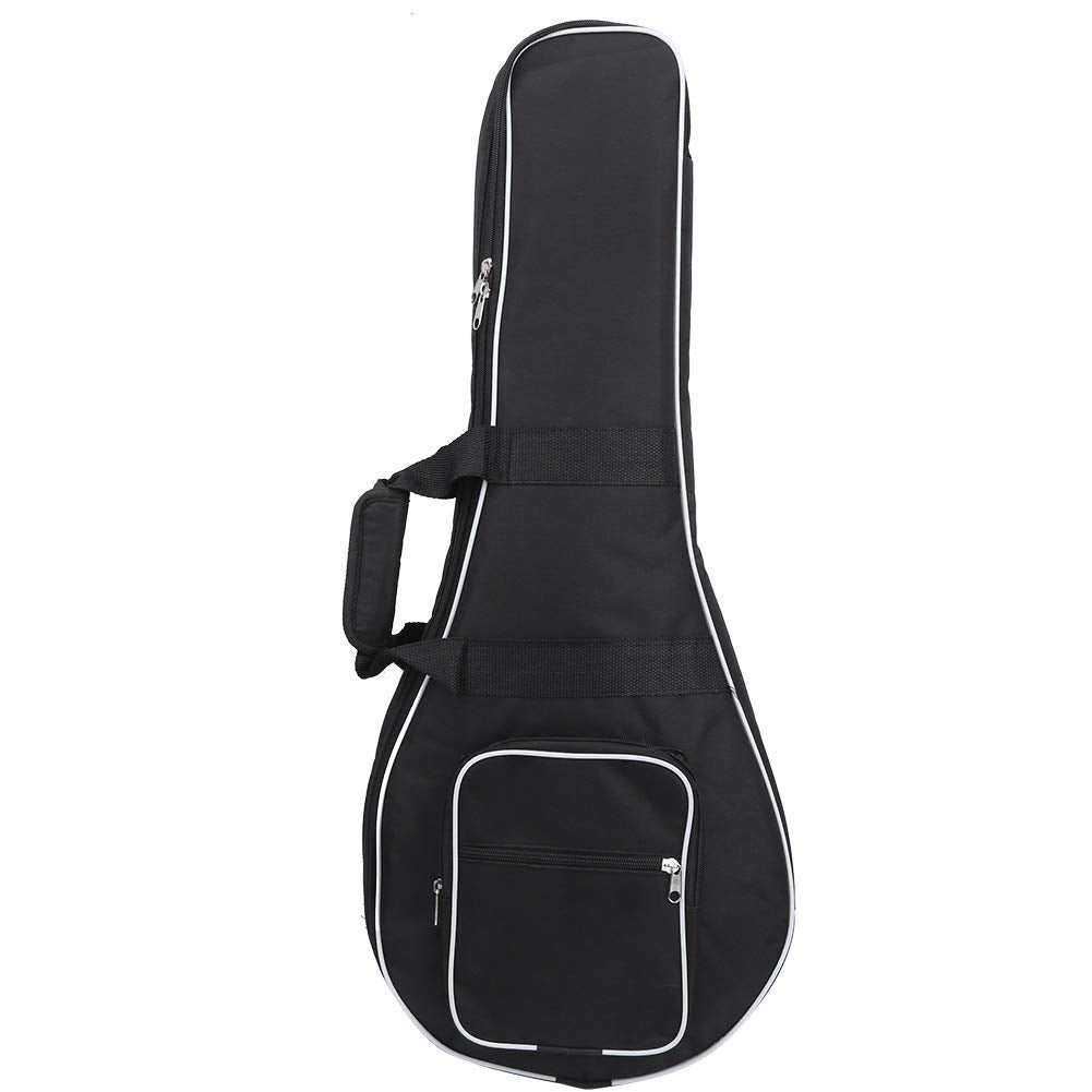Mandolin Case, Portable, Durable, Oxford Cloth, Easy to Carry, Side Pockets, for Musicians, Travelers, Students, Daily Use, Concerts, Schools
