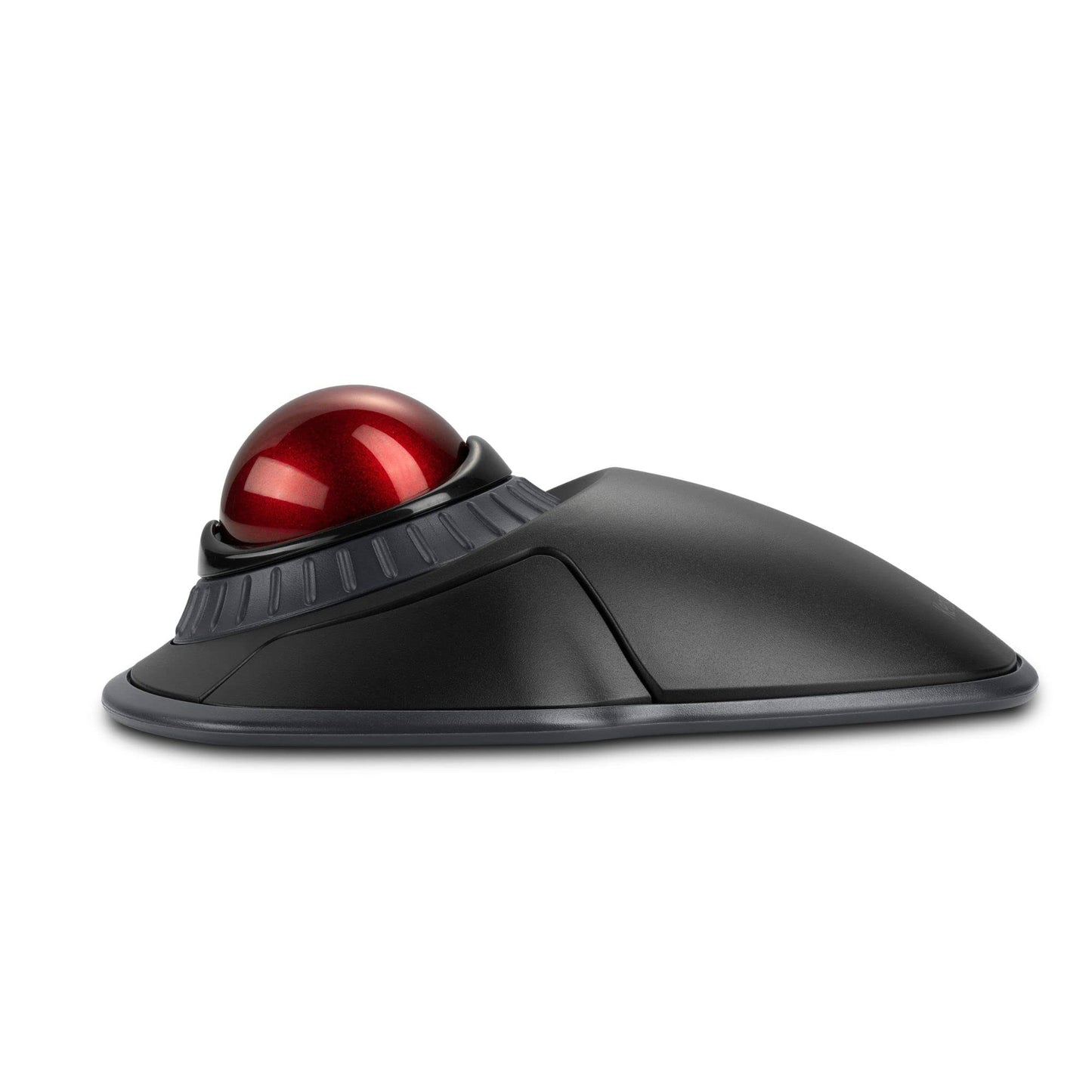 Kensington Orbit Wireless Trackball Mouse with Scroll Ring - Finger Control Ergonomic Mouse with Programmable Buttons, USB or Bluetooth Connection for Windows and MacOS - Black (K70990WW)