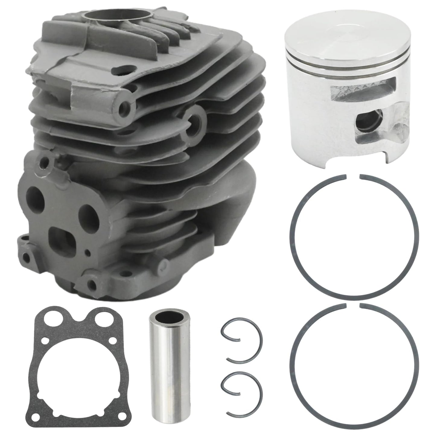 VIKKSAER 581476102 51MM Cylinder Piston Kits, Replacement for Husqvarna K760 II K760 Active II K770 Power Cutter, Replaces 581476103