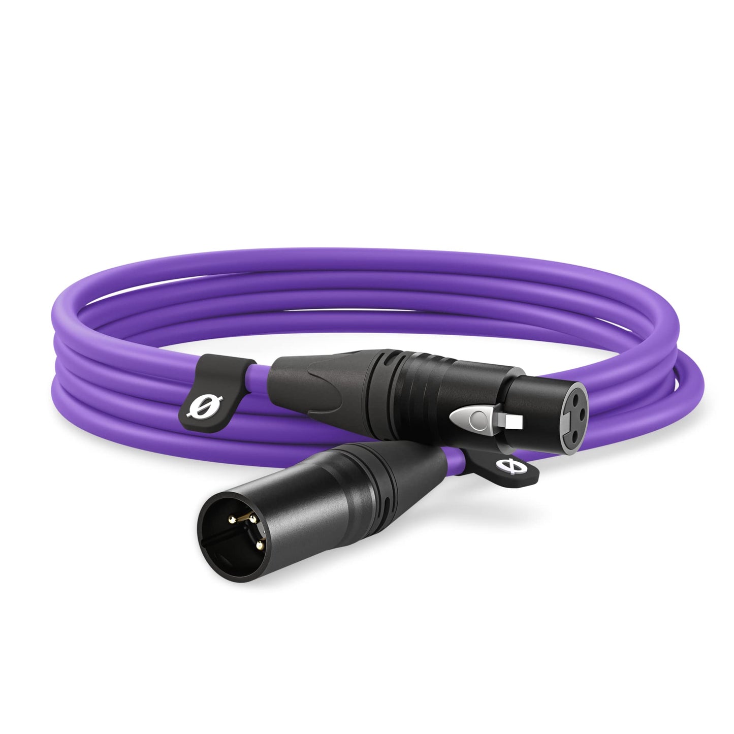 RØDE Premium 3m/10 foot XLR Cable - Purple