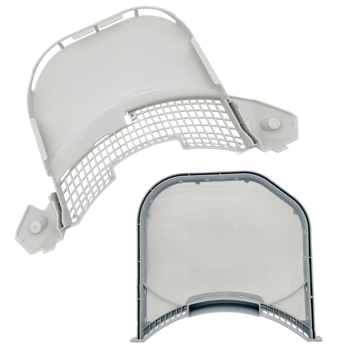 MCK49049101 Dryer Lint Filter Screen Housing Guide Cover with ADQ56656401 Lint Filters Stainless Steel Mesh Replacement - Fit for LG & Ken-more Dryer DLEX3570V DLGX4271V 79691282310