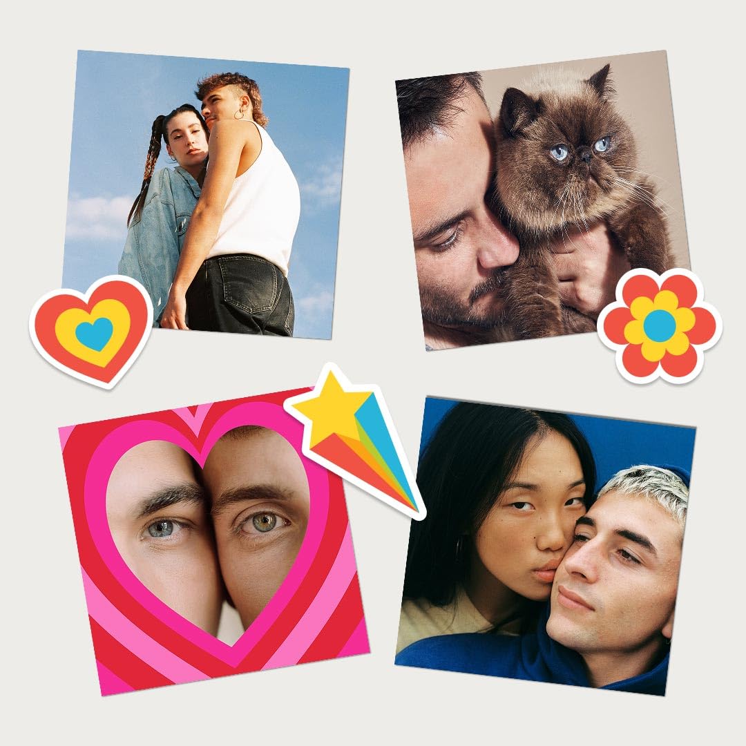 Polaroid Hi-Print 3x3 Paper - 3x3 Photo Paper Cardridge - 30 Photo Sheets (6646)