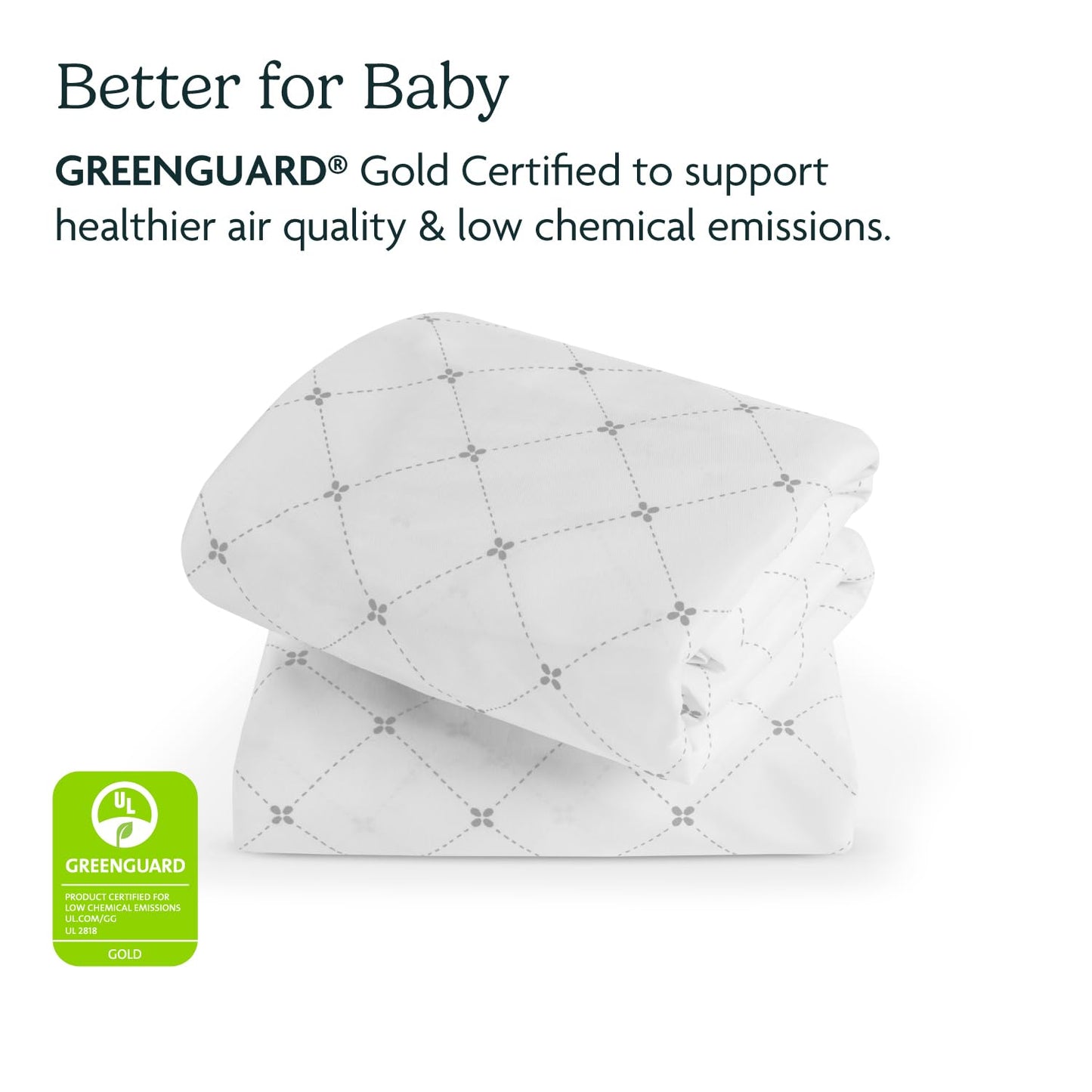 UPPAbaby Bassinet Covers for Remi Playard - Secure Attachment - Soft and Comfortable - Machine Washable - Set of 2 - Waterproof