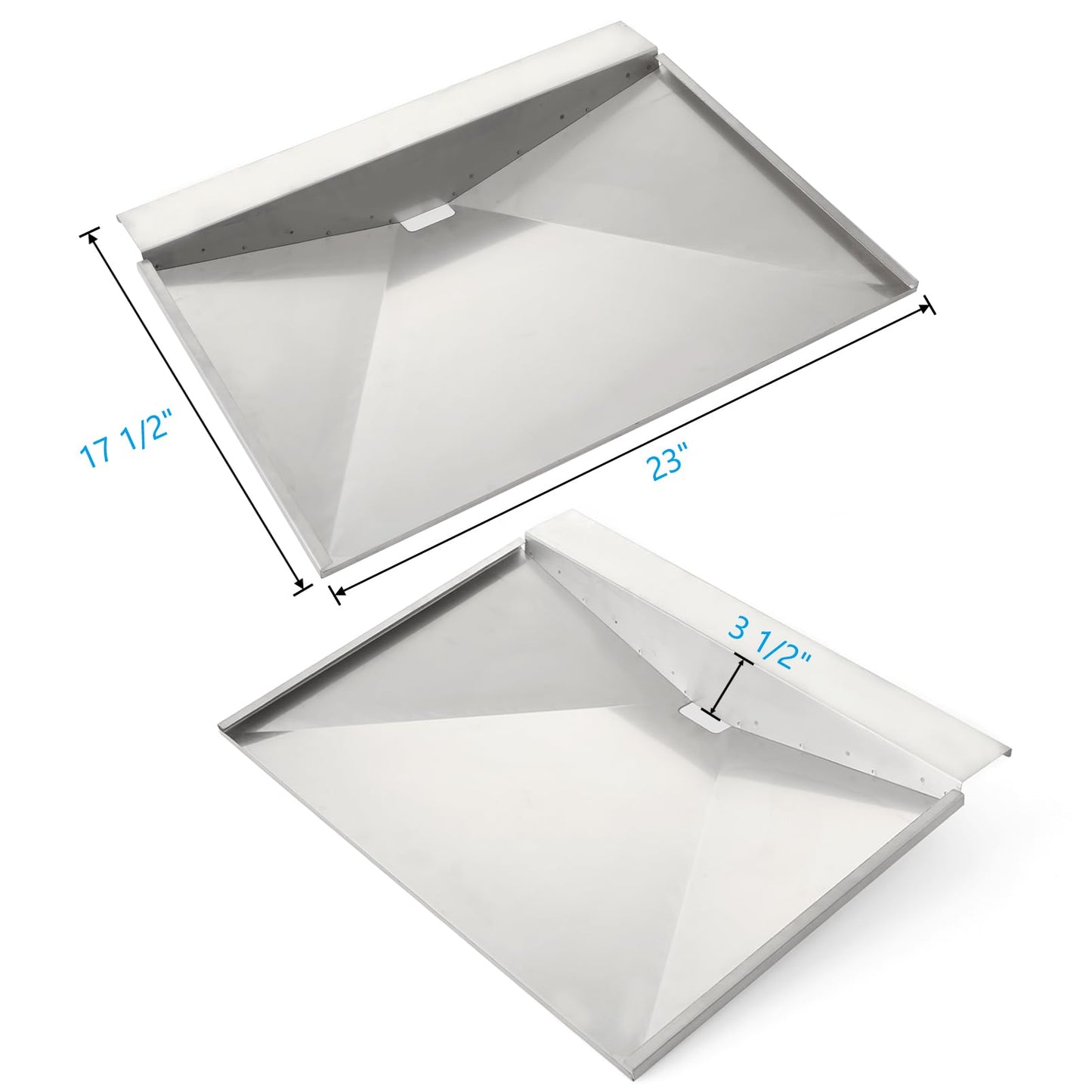 BBQ Drip Pan Grease Tray for Napoleon Legend LEX 485, 485RSIB, L485, L485RB, L485RSB, LD485, LD485RSIB Grill Models, N010-0501-M01, N010-0501-M05, N010-0501-M08 Replacement Parts Accessories