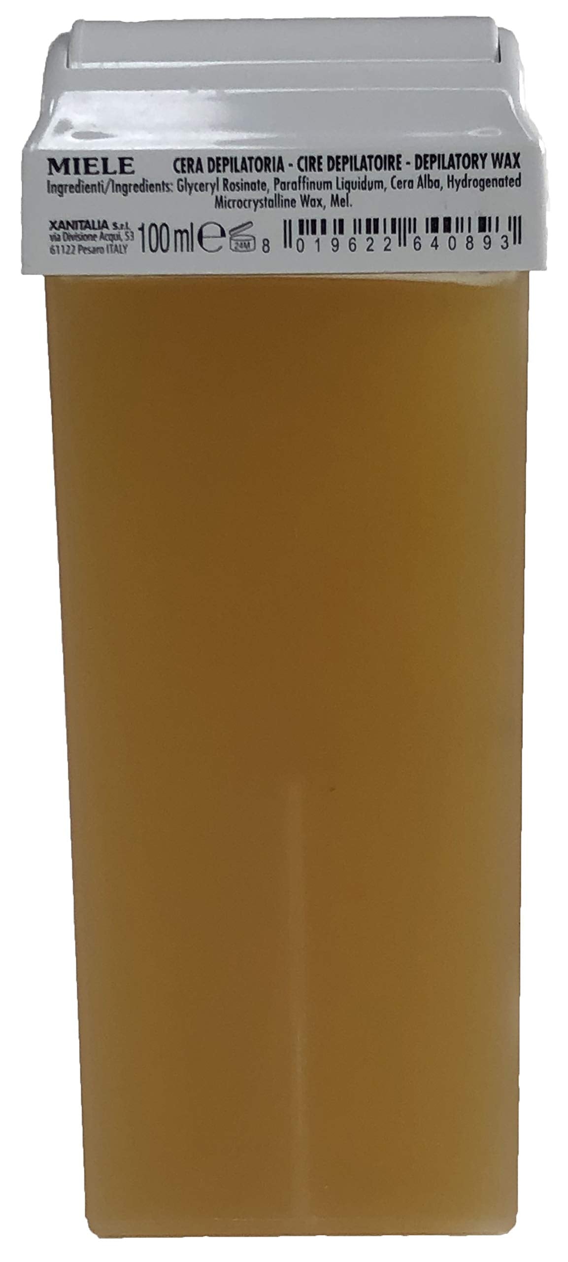 Professional Roll On Waxes Value Pack (6 Pack), Honey Hair Removal Wax Cartridge, Honey wax Depilatory Wax Roller