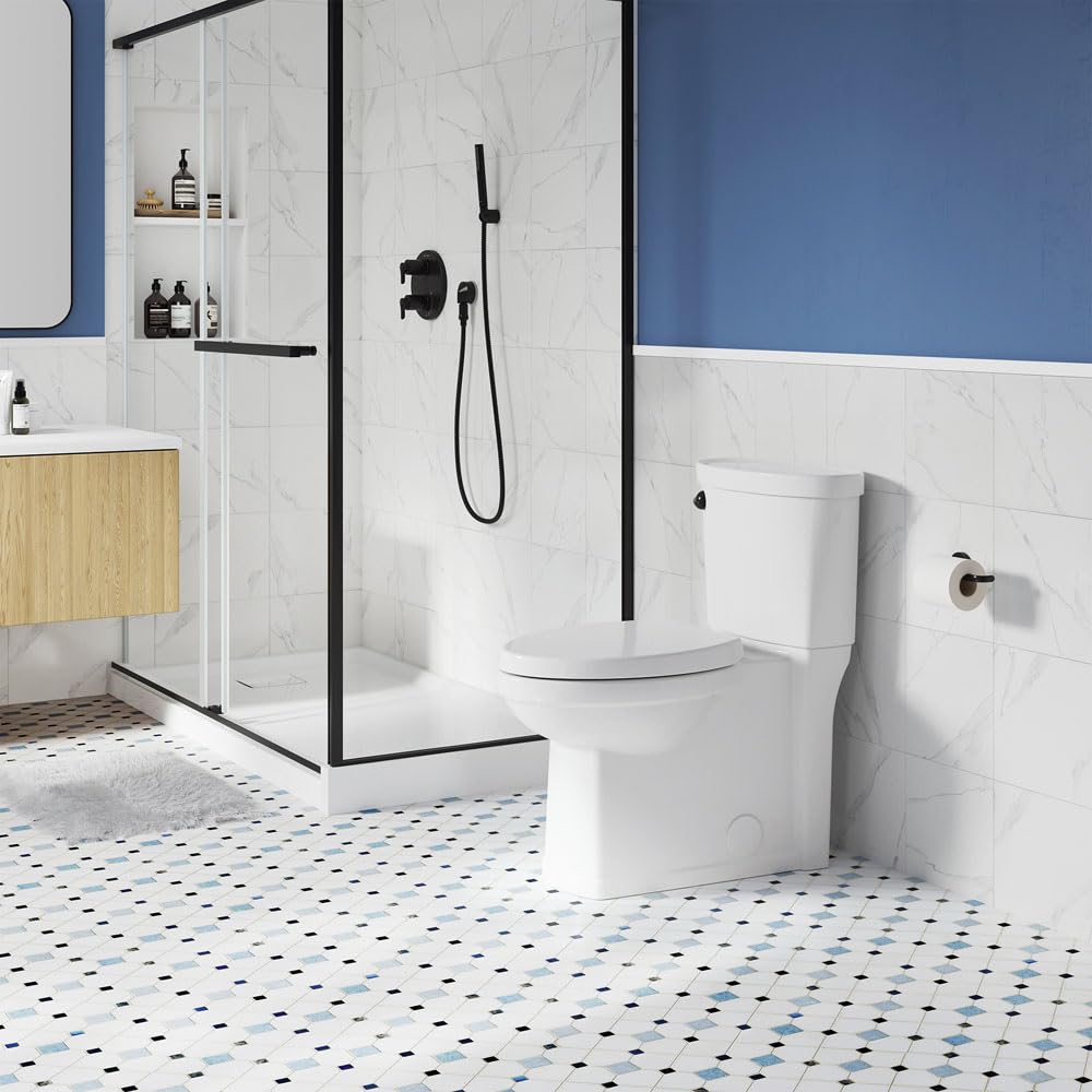 American Standard 5025A65G.020 TELESCOPING EL Luxury SEAT WHT, White