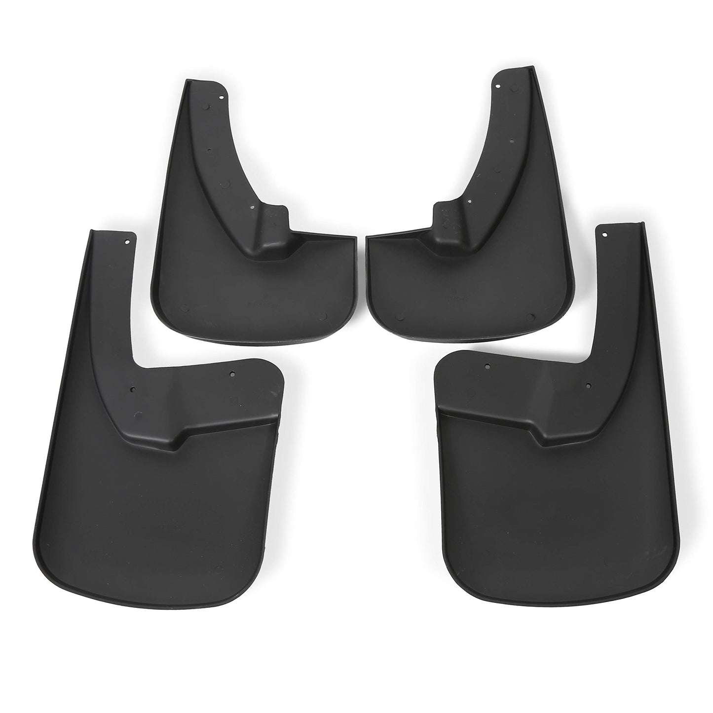 ECOTRIC Mud Flaps Guards Compatible with 2009-2018 Dodge Ram 1500 2500 3500 with Fender Flares Replacement for 82214137 Front & Rear Splash Guards