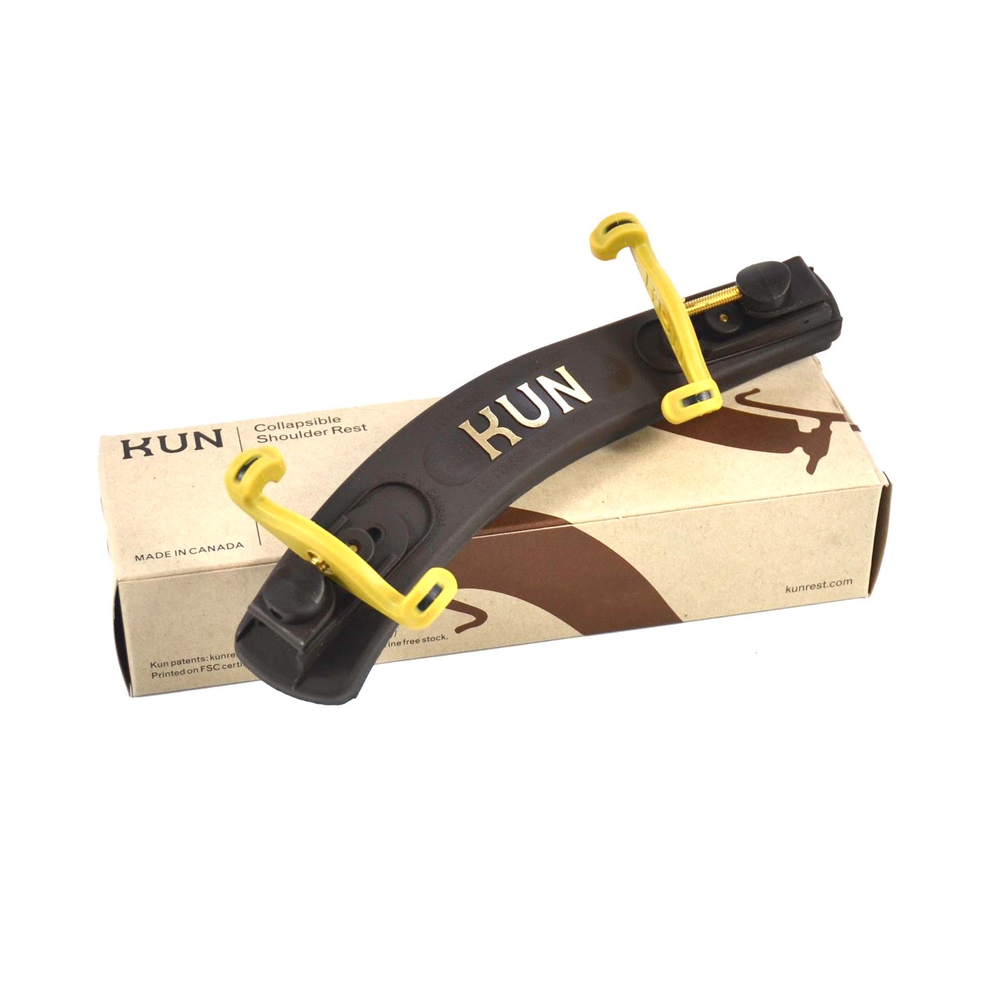 Kun Shoulder Rest Violin 300C Full Size Collapsible