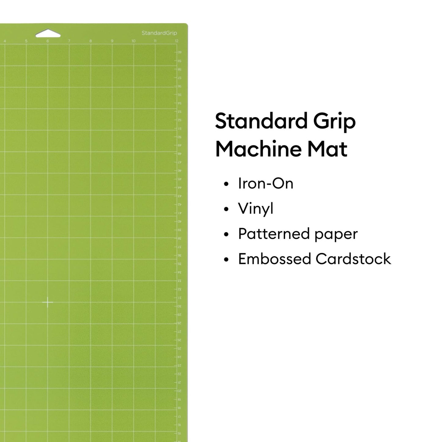 Cricut Mat Variety Pack (4 Count, 12in x 24in) - for Explore & Maker Machines - Includes 2 StandardGrip, 1 LightGrip, 1 StrongGrip