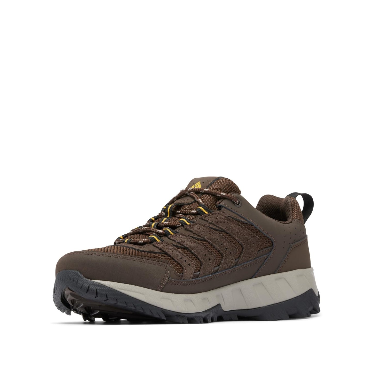 Columbia Men's Strata Trail Low, Cordovan/Golden Yellow, 7.5