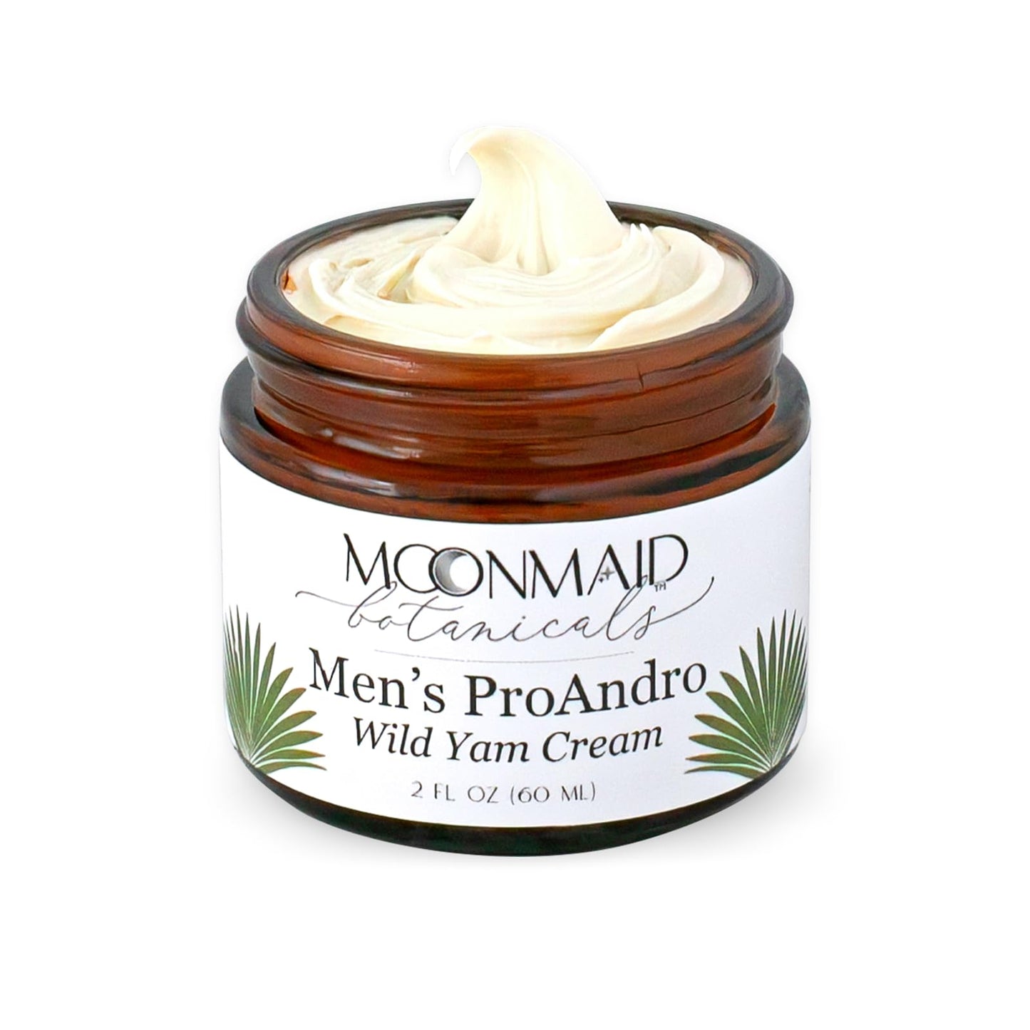 Botanical Skin Care Men ProAndro Wild Yam Cream 2oz by MoonMaid Botanical Skin Care