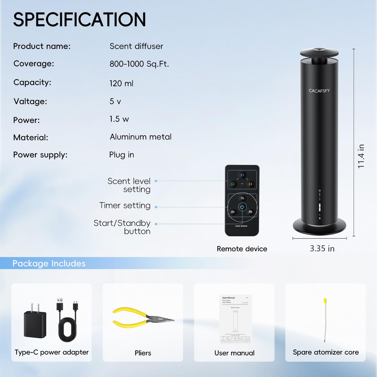 Waterless Aroma Diffuser for Home use