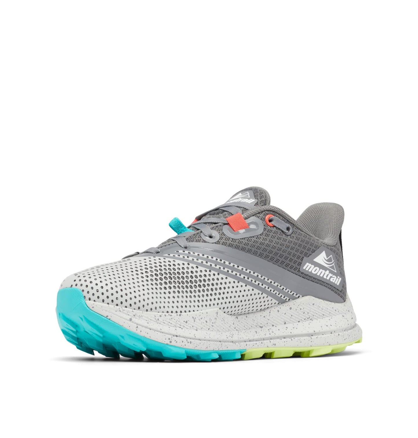 Columbia Women's Montrail Trinity FKT, Grey Ice/Bright Aqua, 10.5