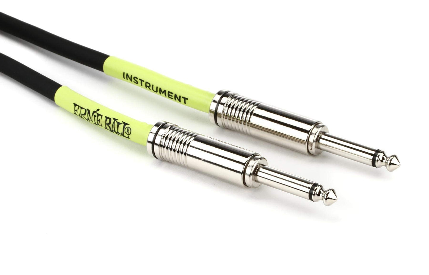 Ernie Ball 20' Straight/Straight Instrument Cable - Black
