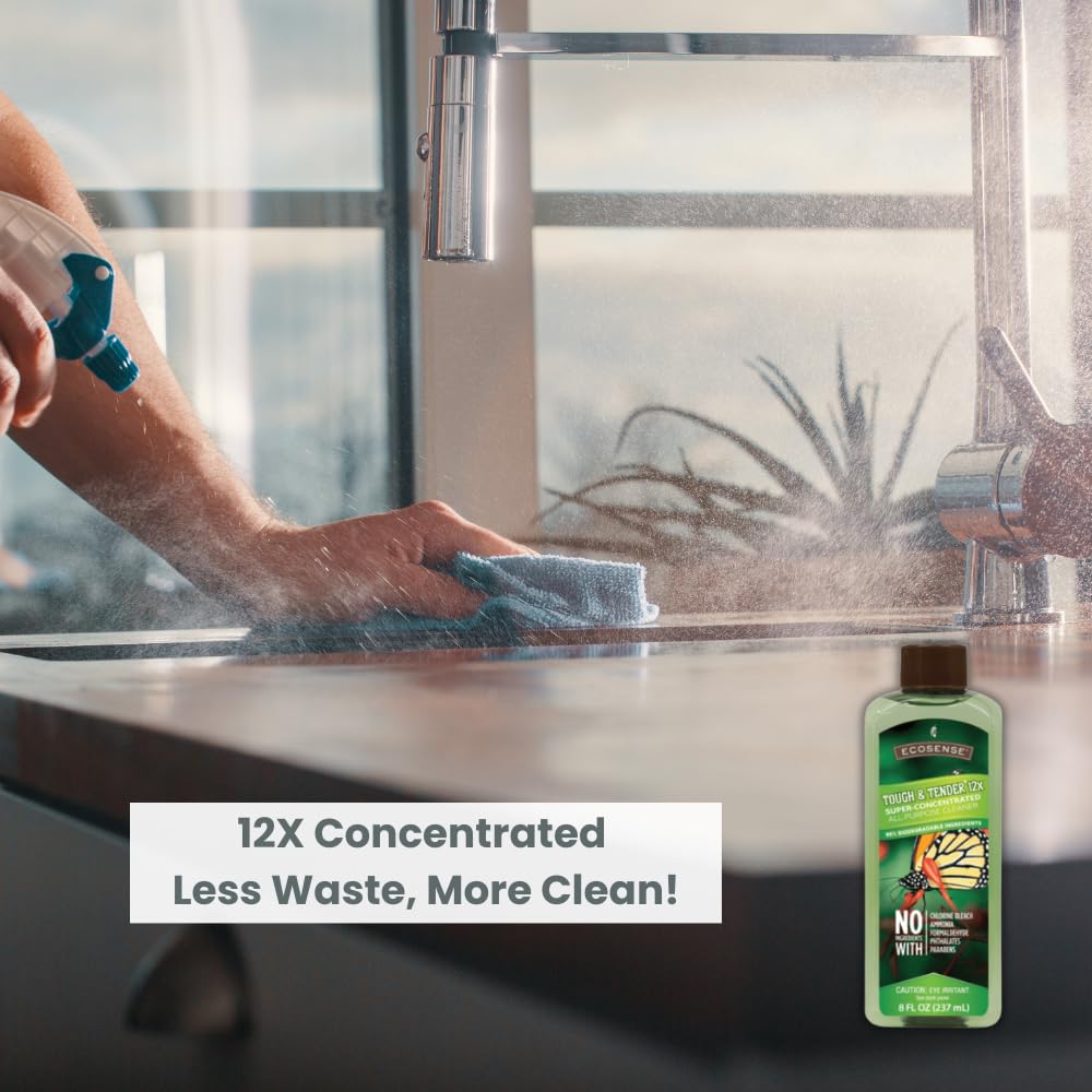 Melaleuca Tough & Tender All Purpose Cleaner NEW 8 oz.12x SUPER-CONCENTRATED
