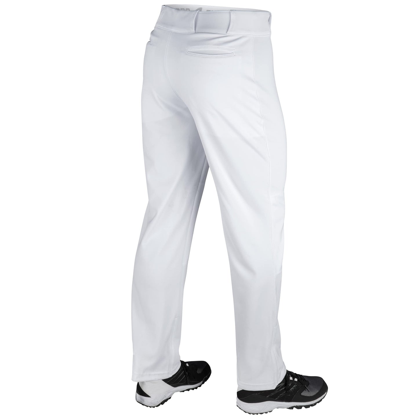 CHAMPRO Men's Triple Crown Open Bottom Baseball Pants White