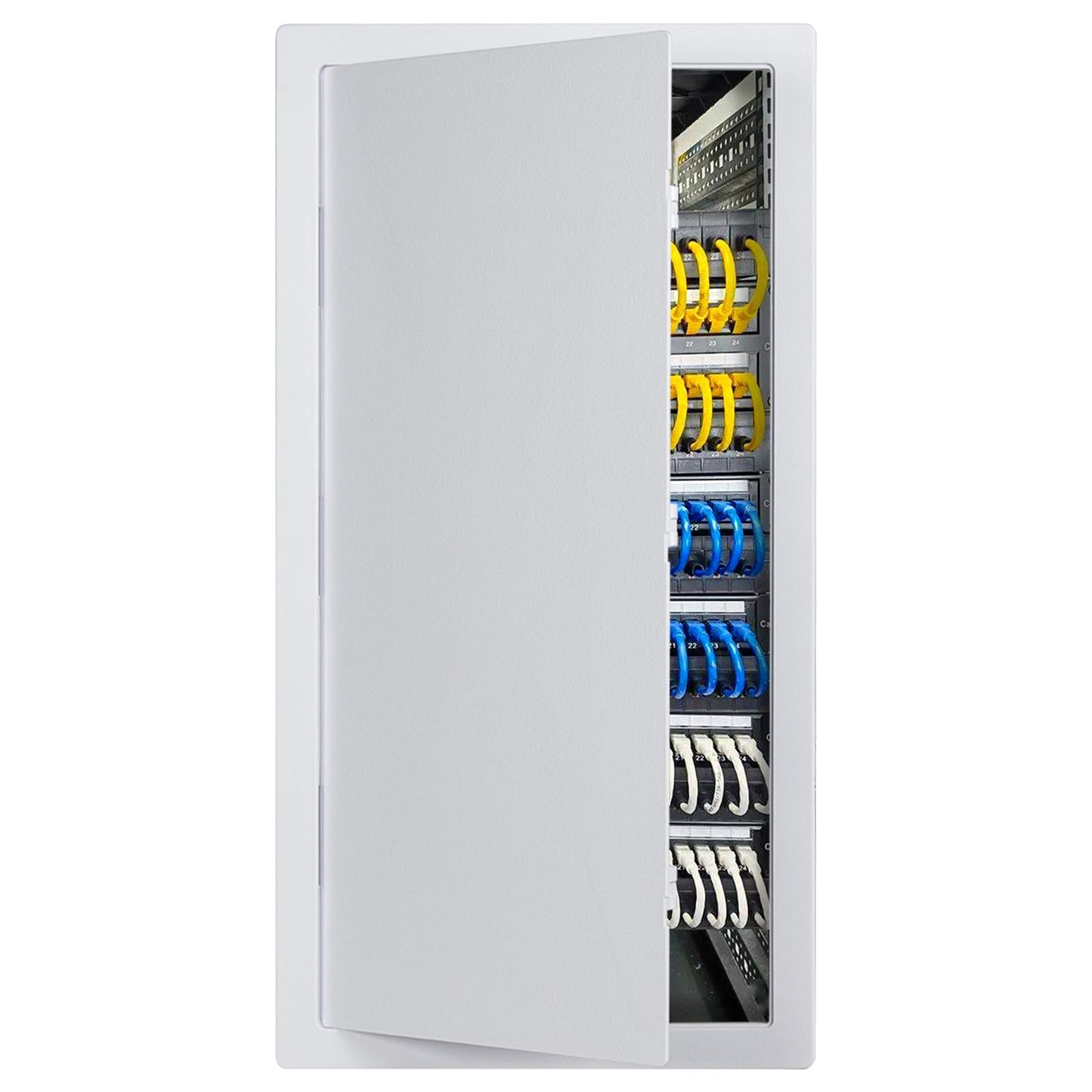 Donext Access Plumbing Panel for Drywall Ceiling, 14x29 in Plastic Access Door, Wall Hole Cover Plate for Plumbing & Electrical & Wiring, White