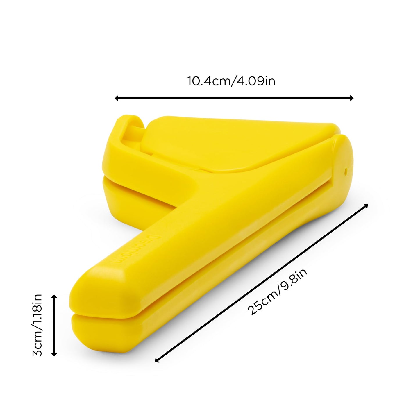 Dreamfarm 10" Lemon Fluicer | Easy Squeeze Manual Lemon Juicer | Citrus Juicer That Folds Flat for Space-Saving Storage | Lemon Squeezer with Sideways Pivot to Increase Leverage + Reduce Effort Needed