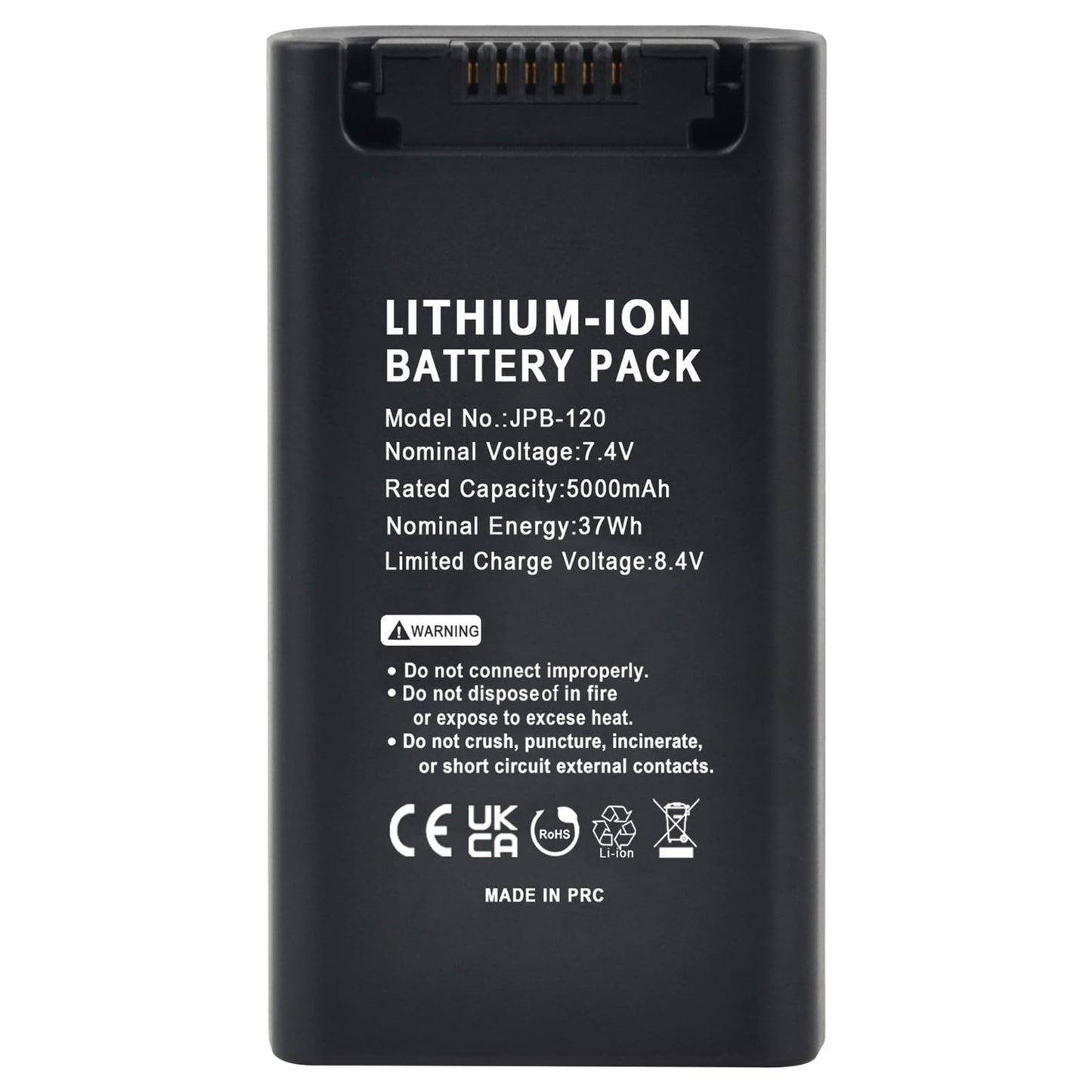 TAVT 5000mAh Rechargeable Lithium-ion Battery for JBL PartyBox Club 120 Portable Speake, Perfect Replacement for JBL Battery 200(1 Pack) 7.4V 37Wh
