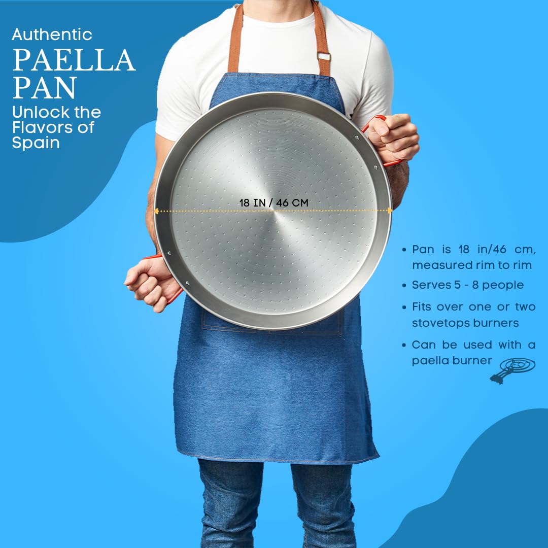 Garcima 18-Inch Carbon Steel Pan (46 Cm)