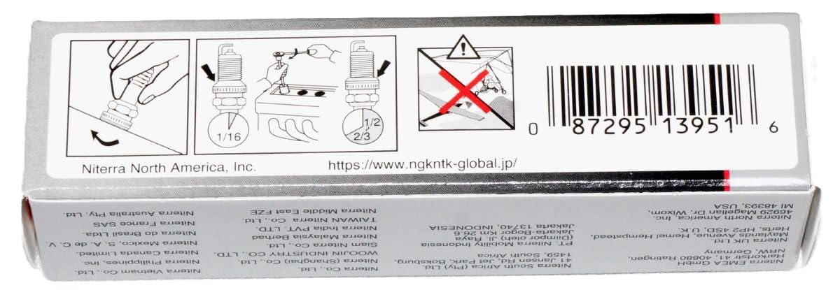 NGK 8 Pack of Genuine OEM (3951) Spark Plugs # TR55-8PK