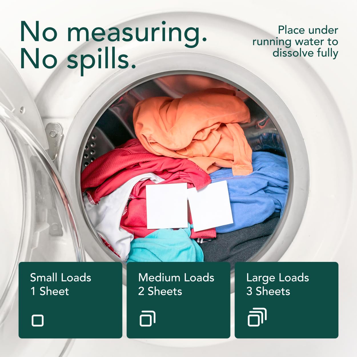 Kind Laundry Detergent Sheets with Stain-Fighting Enzymes - Plant Powered Eco-Friendly Laundry Soap Sheets - Home or Travel Laundry Detergent - Ocean Breeze, 120 Loads (Mom's Choice Award Winner)