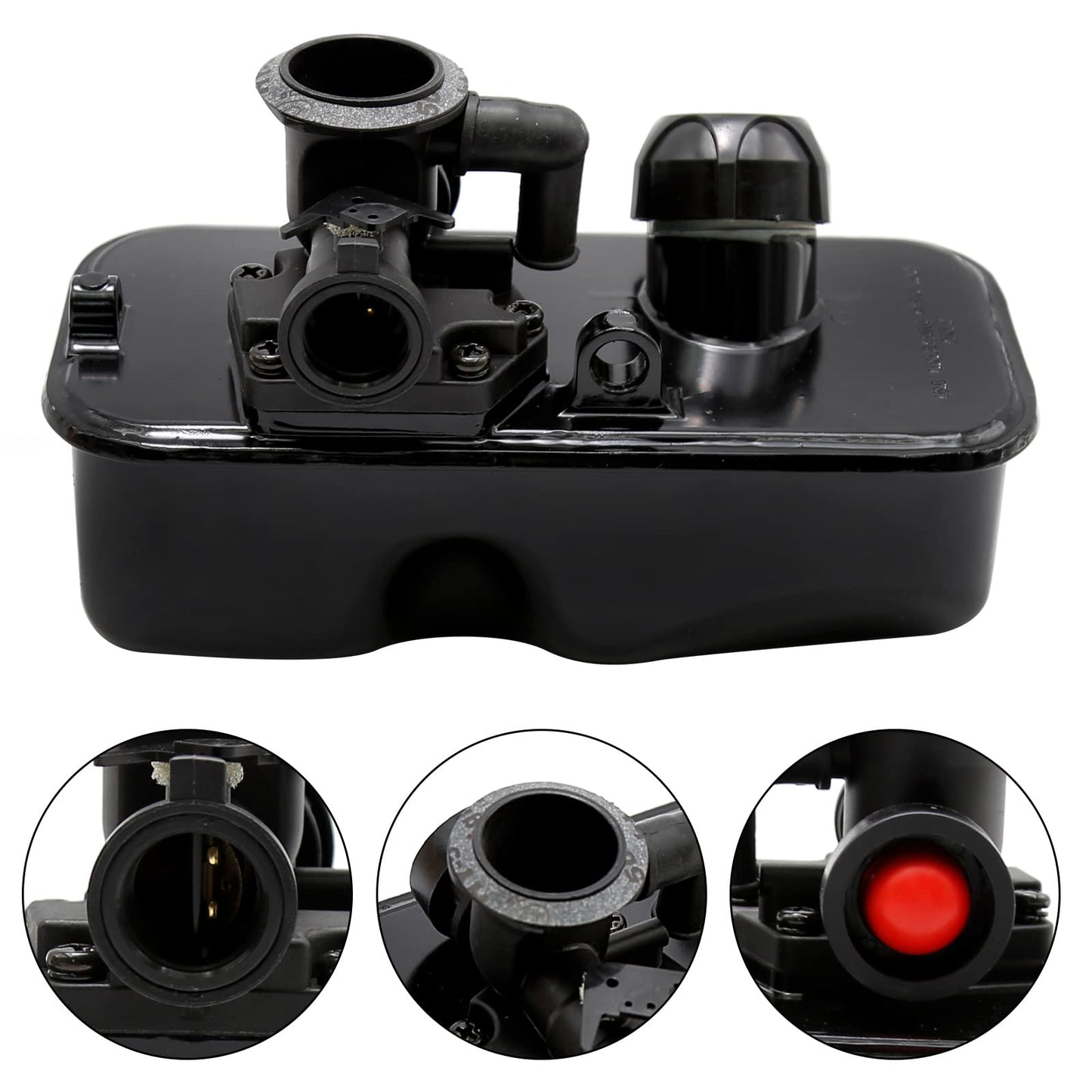 Aynaxcol 494406 Fuel Tank with 795477 Carburetor Replacement for BS, Replaces 498809 498809A 498811 494407 494775 497619 699660 794147 794161 795469