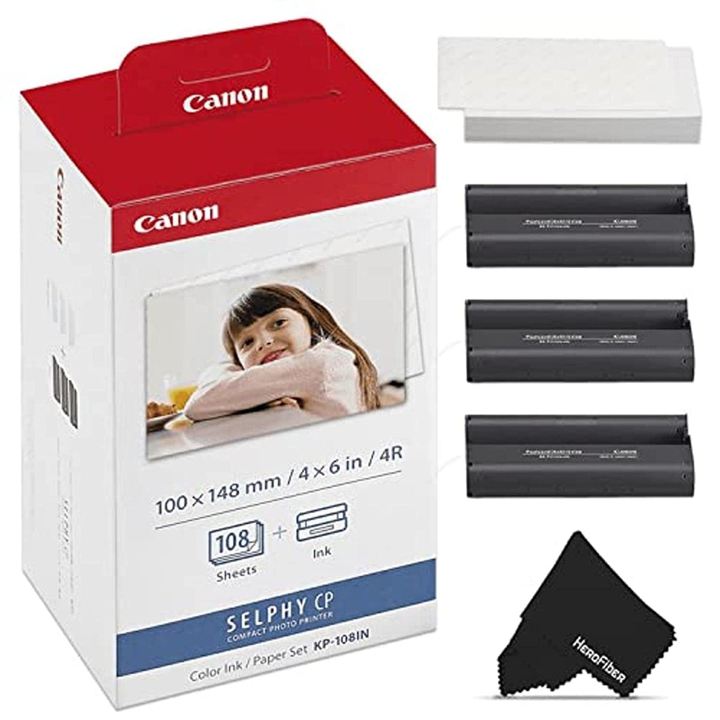 Canon Selphy Ink and Postcard Paper Value Set (3115B001)