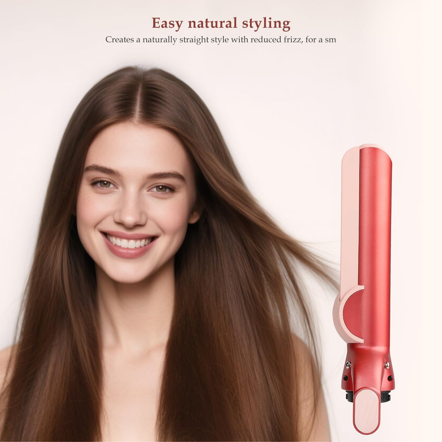 Airflow Attachment for Dyson Airwrap Styler, Nozzles Attachment for Smooth Hair Style with Less Damage and Breakage for Dyson Airwrap HS01 HS05 HS08