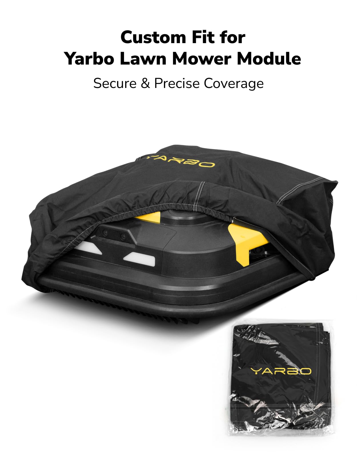 Yarbo Lawn Mower Module Cover – 100% Oxford Fabric Protective Cover, Custom Fit for Yarbo Lawn Mower Module, 69 × 60 × 37 CM