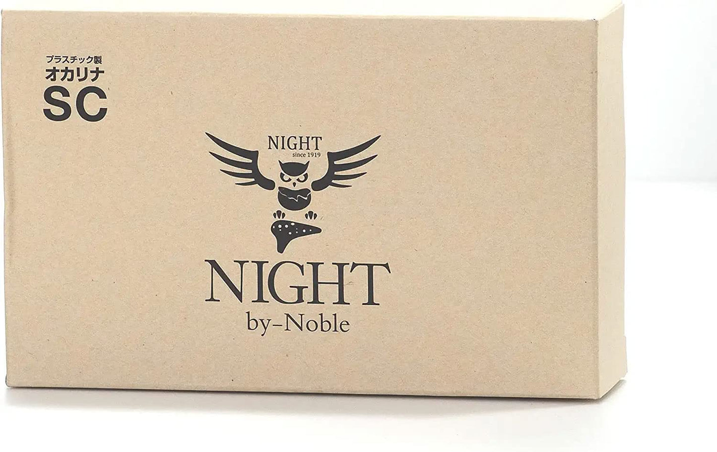 Night By Noble Plastic Ocarina SC Black (Soprano C Style)