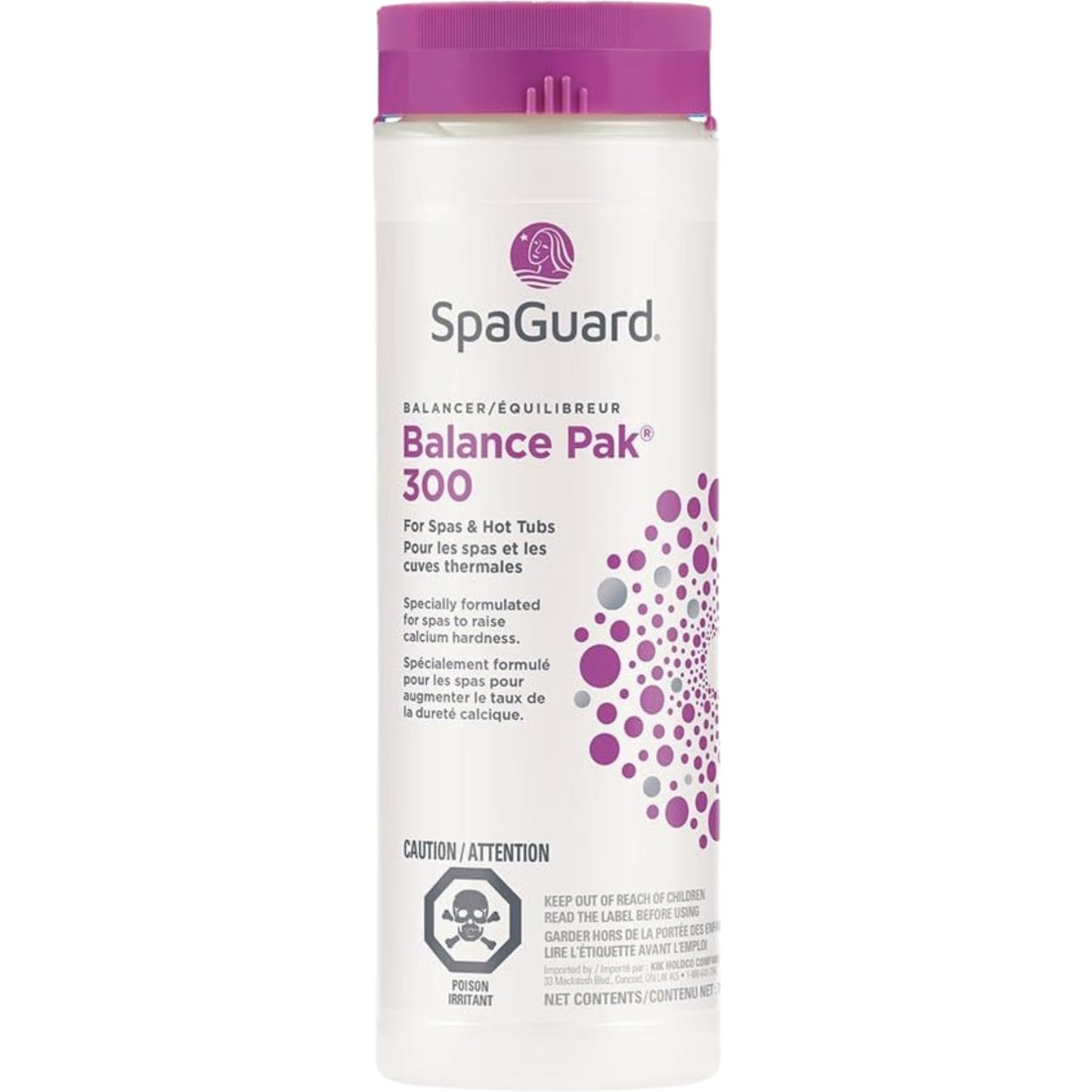 2 Pack | (1) Balance Pak 100 1kg | (1) Balance Pak 300 750g | Spa & Hot Tub | Spa Guard | Can Use with Other Hot Tub Chemicals & Accessories | with Free Waterproof Balance Guide