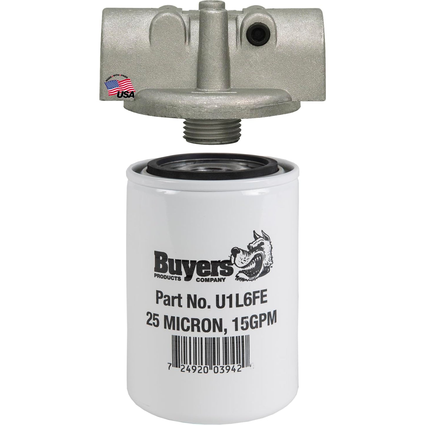 Buyers Products HFA12525 Filter Assembly (Filter Assy 25 Micr 25 Psi Byp)